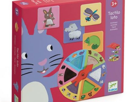 Jogo de Loto Táctil - Animais e Texturas - Djeco Toys For Discount