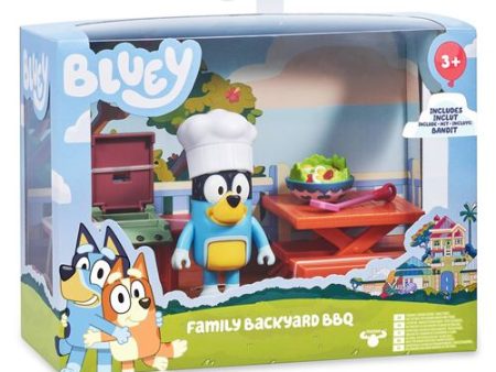 Figura Bluey Mini Playset Family BBQ - Famosa Online