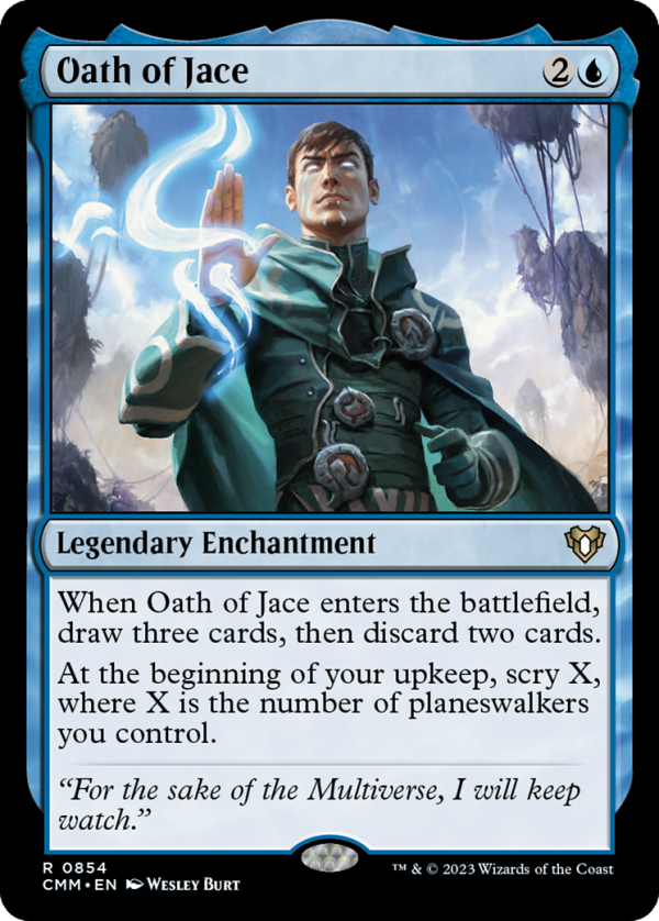 Oath of Jace [Commander Masters] Online