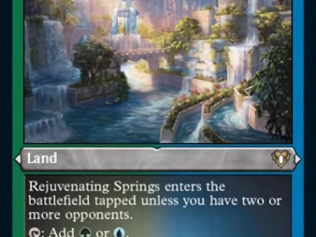 Rejuvenating Springs (Foil Etched) [Commander Masters] Hot on Sale