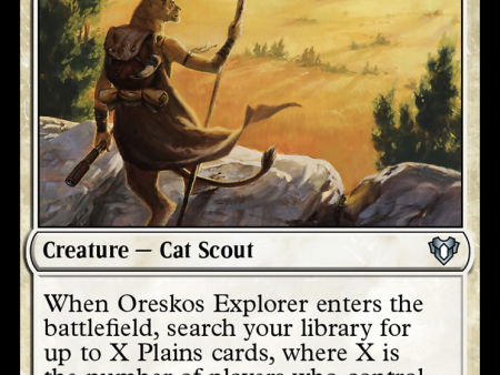 Oreskos Explorer [Commander Masters] For Discount