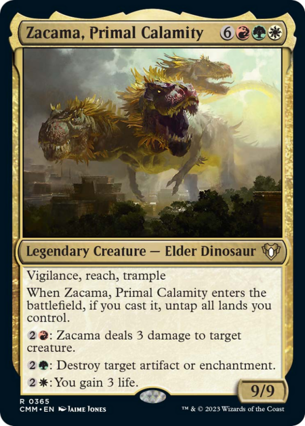 Zacama, Primal Calamity [Commander Masters] Hot on Sale