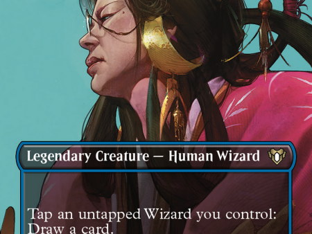 Azami, Lady of Scrolls (Borderless Profile) [Commander Masters] For Cheap