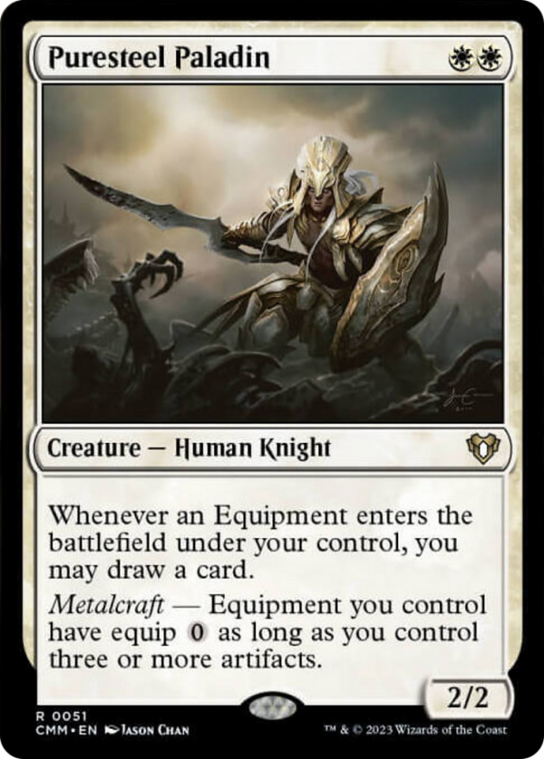 Puresteel Paladin [Commander Masters] Online now