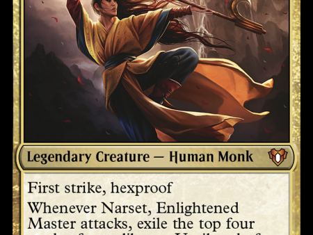 Narset, Enlightened Master [Commander Masters] Cheap