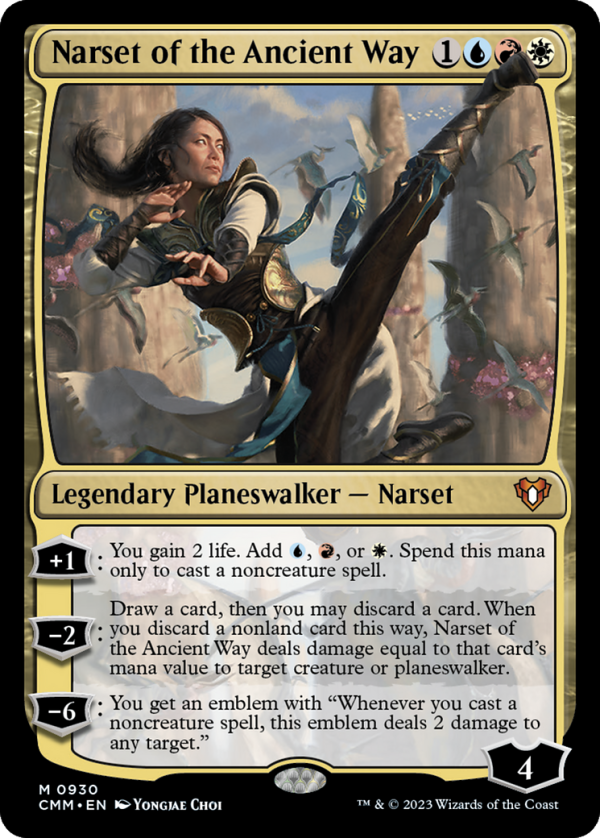 Narset of the Ancient Way [Commander Masters] Fashion