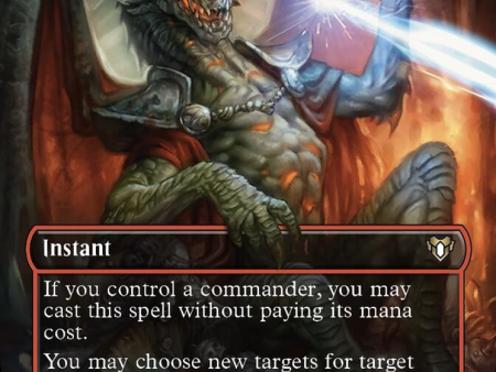 Deflecting Swat (Borderless Alternate Art) [Commander Masters] Online now