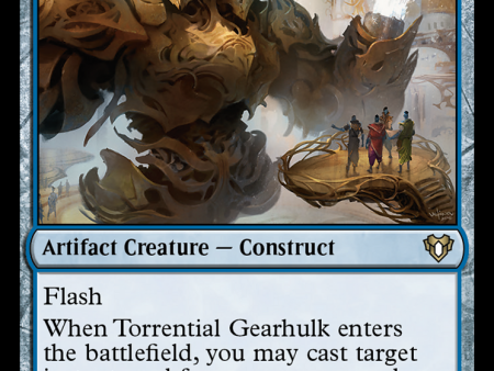 Torrential Gearhulk [Commander Masters] Online Hot Sale