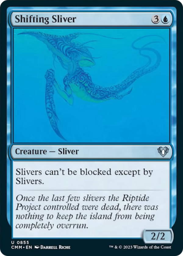 Shifting Sliver [Commander Masters] For Sale