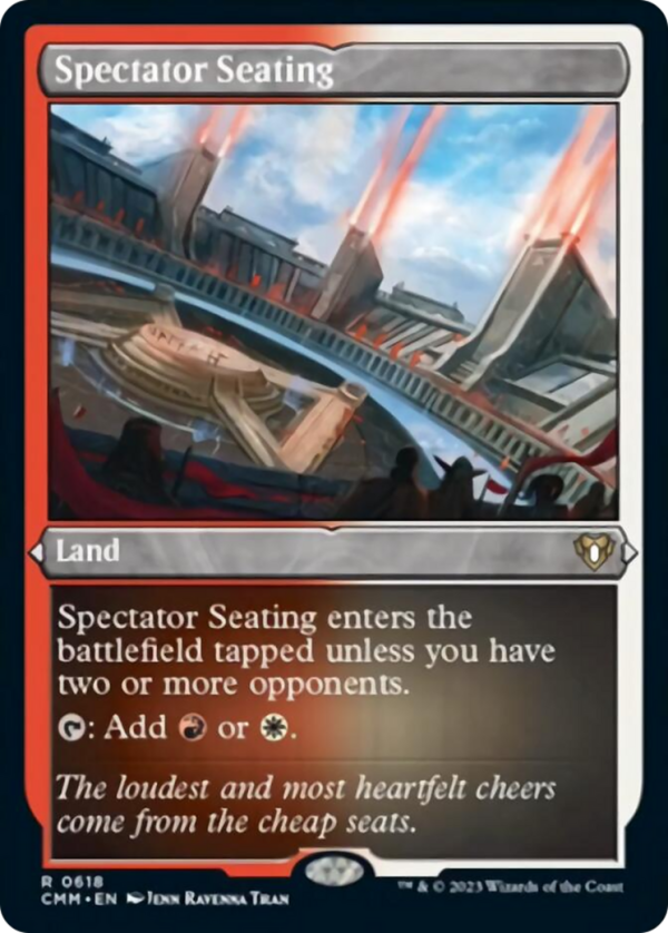 Spectator Seating (Foil Etched) [Commander Masters] Sale