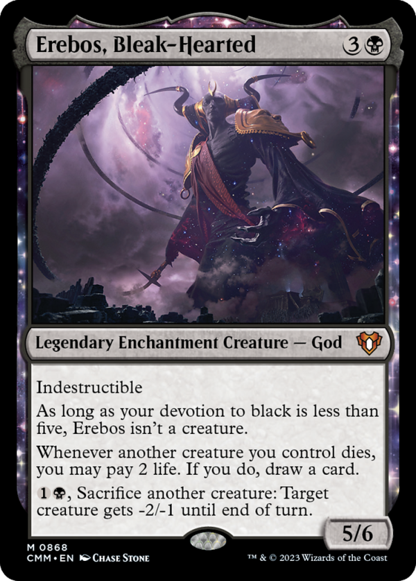 Erebos, Bleak-Hearted [Commander Masters] Supply