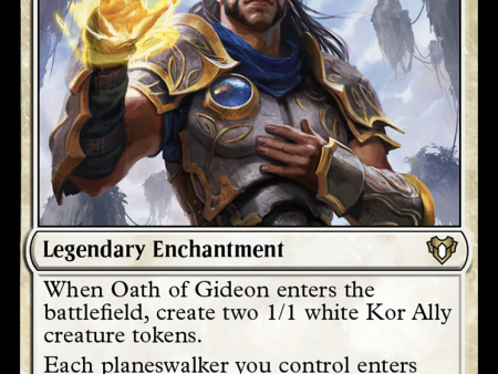 Oath of Gideon [Commander Masters] on Sale