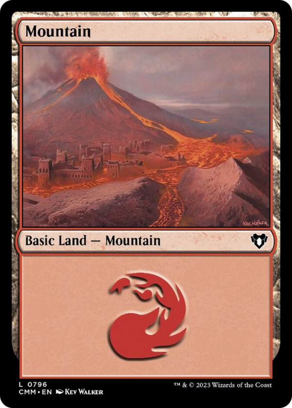 Mountain (796) [Commander Masters] Hot on Sale