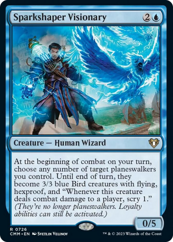 Sparkshaper Visionary [Commander Masters] Supply