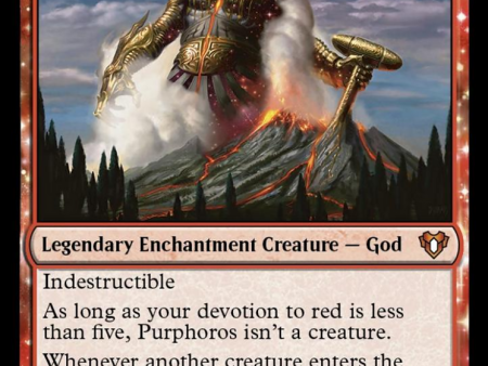 Purphoros, God of the Forge [Commander Masters] Online now