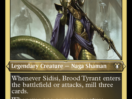 Sidisi, Brood Tyrant (Foil Etched) [Commander Masters] Sale