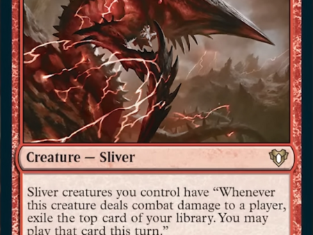 Capricious Sliver [Commander Masters] on Sale