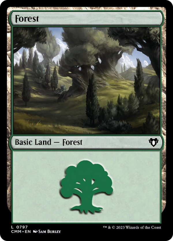 Forest (797) [Commander Masters] Fashion