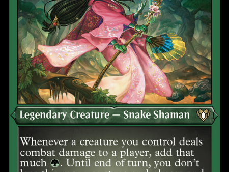 Sakiko, Mother of Summer (Foil Etched) [Commander Masters] For Sale