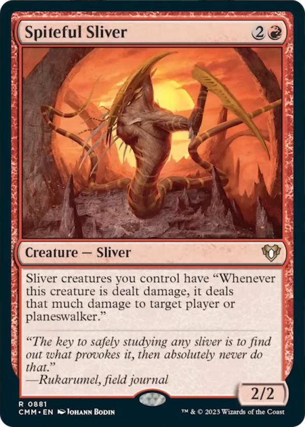 Spiteful Sliver [Commander Masters] Fashion