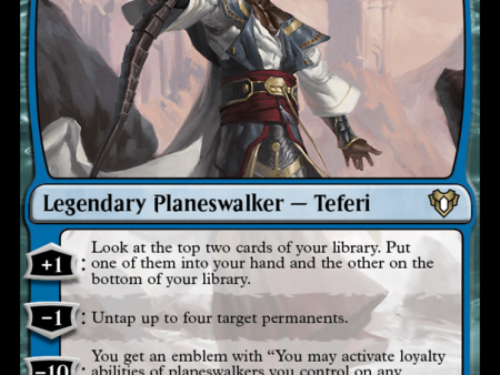 Teferi, Temporal Archmage [Commander Masters] For Cheap