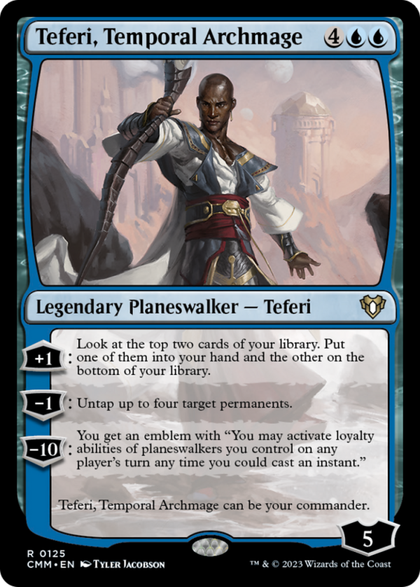 Teferi, Temporal Archmage [Commander Masters] For Cheap