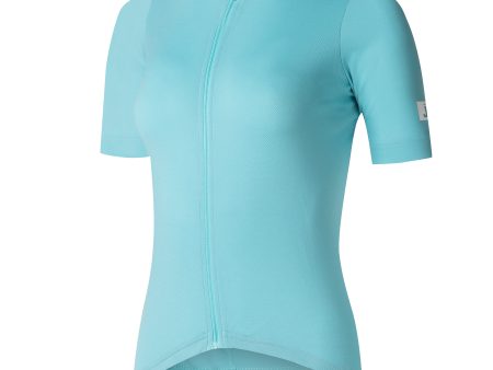 Maglia Jëuf Essential Solid donna manica corta - Acqua Discount