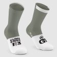 Calze Assos GT C2 - Verde bianco Online Hot Sale