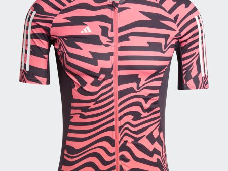 Maglia Adidas Essentials 3-Stripes Fast Zebra - Rosso For Cheap