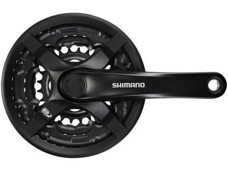 Guarnitura Shimano Tourney 6 7 8V FC-TY501 42 34 24 - Nero Online Sale