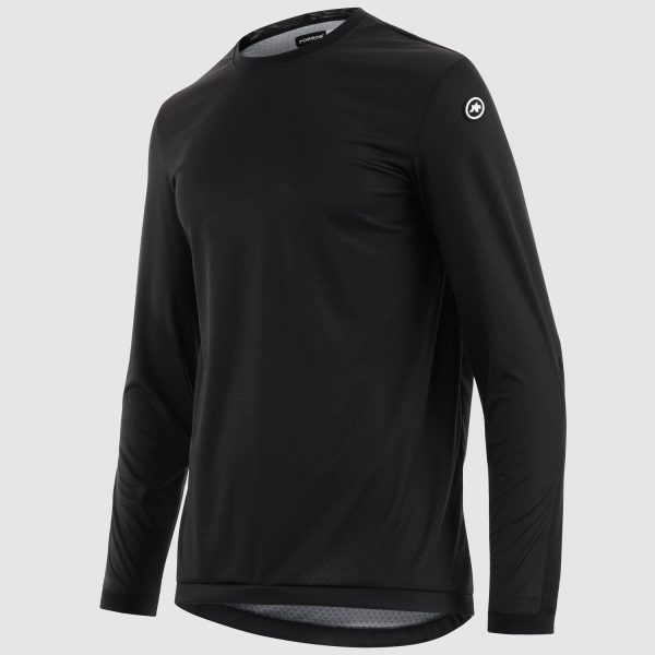 Maglia maniche lunghe Assos Trail LS T3 - Nero For Discount