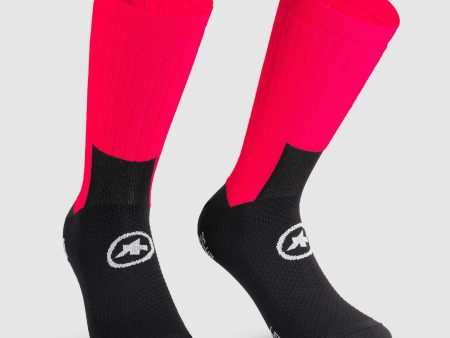 Calze Assos Trail T3 - Rosso Discount