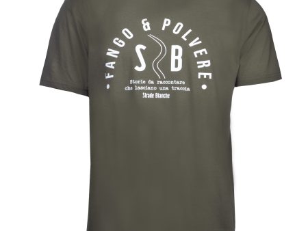 T-Shirt Strade Bianche - Fango e polvere Discount