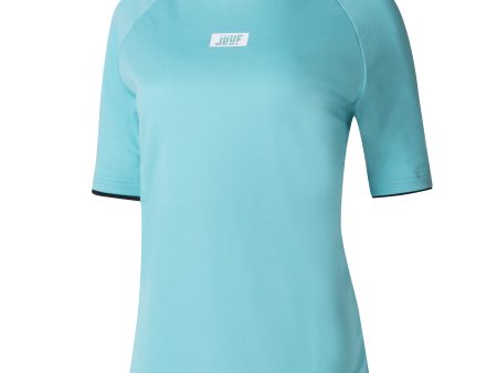 Maglia Jëuf Essential MTB Solid donna manica corta - Acqua on Sale