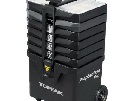 Trolley portautensili Topeak PrepStation Pro con 55 utensili on Sale